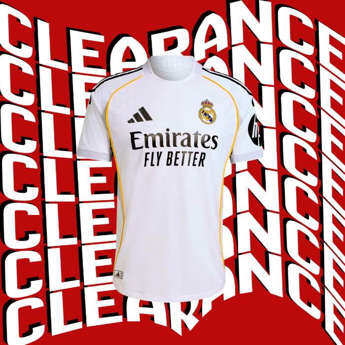 Real Madrid Home 25-26 - Players Version