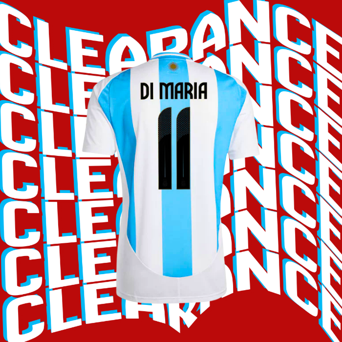 Argentina   Home   2024   DI   MARIA   Shirt   -   Stadium   Kit