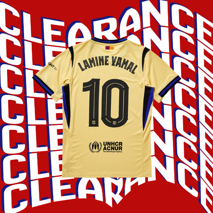 Barcelona Away Yamal Printed - Stadium Kit
