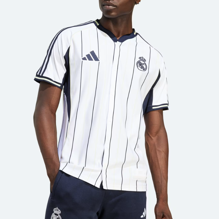 Real   Madrid   Baseball   Shirt   (Slim   Fit)