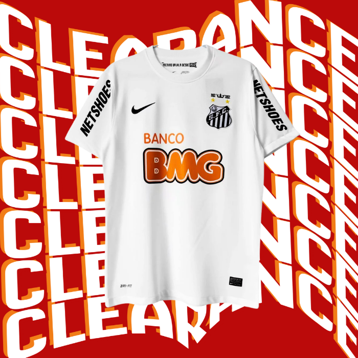 Santos 2011-12 Home - Retro Shirt