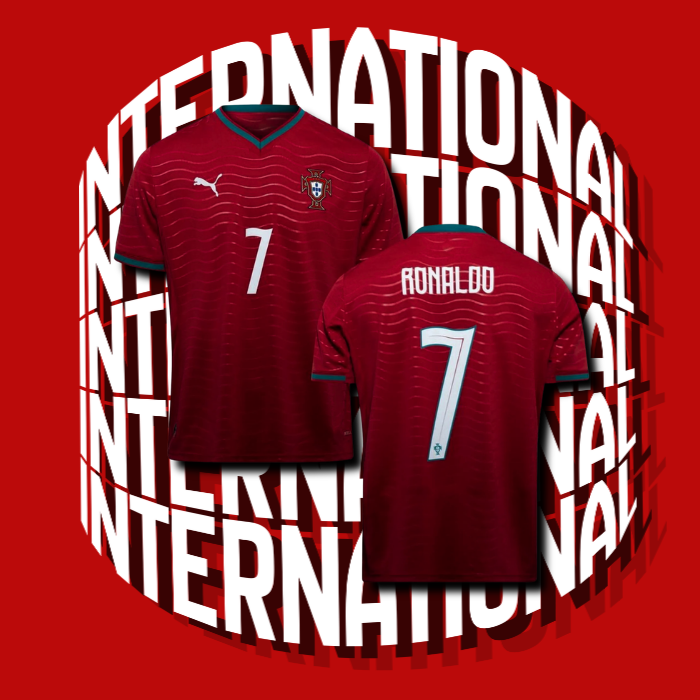 Portugal Home Ronaldo 7 - Stadium Kit