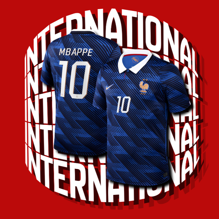 France Home 2026 Mbappe 10 - Stadium Kit