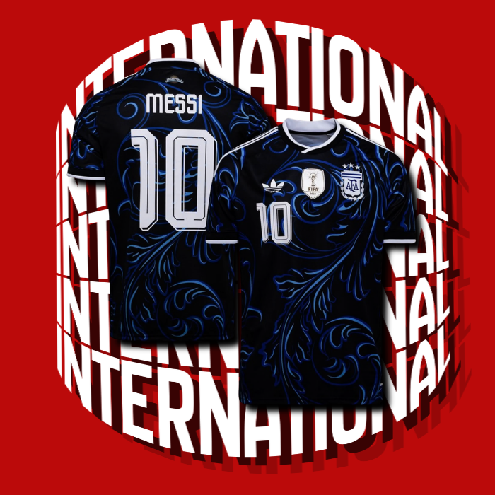Argentina Away Messi 10 2026 - Stadium Kit