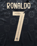 Portugal Third Kit Black Panther Edition Ronaldo 7 - Stadium Kit