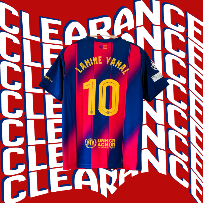 Barcelona Home  LAMINE YAMAL Shirt  -   Stadium   Kit