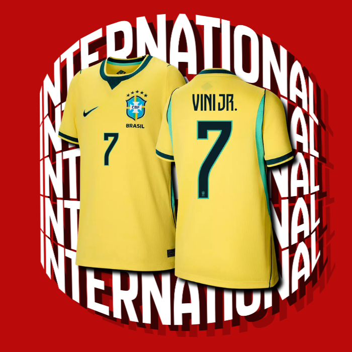 Brazil Home 2026 Vini Jr 7 - Stadium Kit