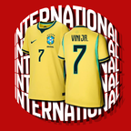 Brazil Home 2026 Vini Jr 7 - Stadium Kit