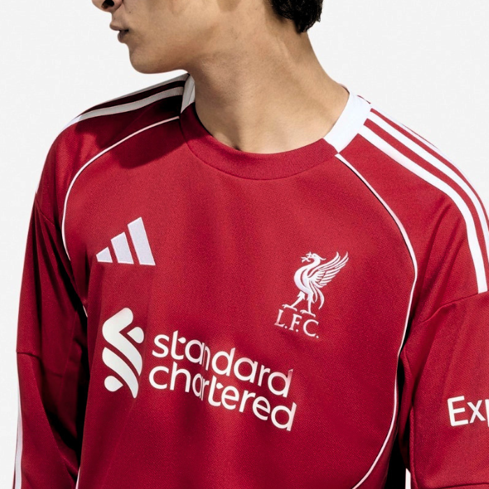 Liverpool Home 2025-26 - Stadium Kit (Full Sleeves)