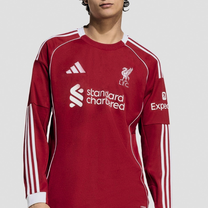 Liverpool Home 2025-26 - Stadium Kit (Full Sleeves)