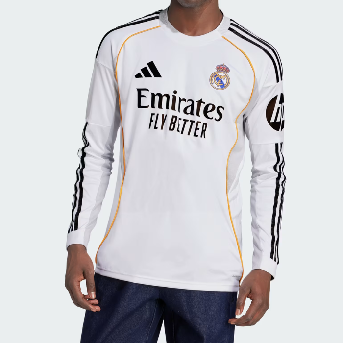 Real Madrid Home 2025-26  - Stadium Kit  (Full Sleeves)