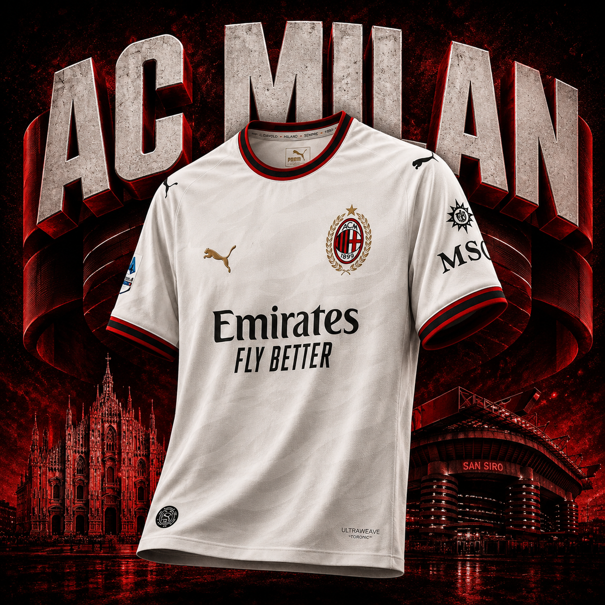 AC Milan Away 26/27 - Stadium Kit