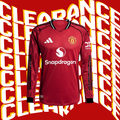 Man United Home 25-26 - (Full Sleeves) Players Version